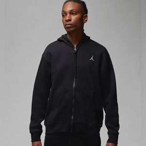 Jordan Full Zip Hoodie Sweatshirt Size Large